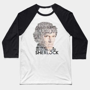 Sherlock Quotes Baseball T-Shirt